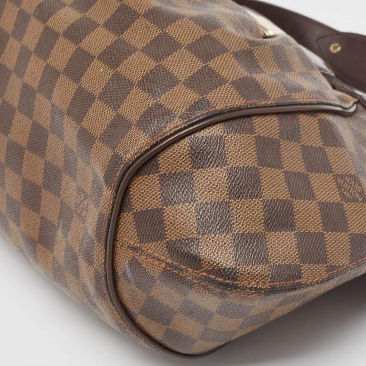 Pre Owned Louis Vuitton Damier Ebene Canvas Sistina MM Bag