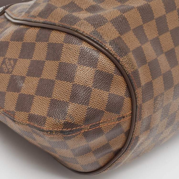 Pre Owned Louis Vuitton Damier Ebene Canvas Sistina MM Bag
