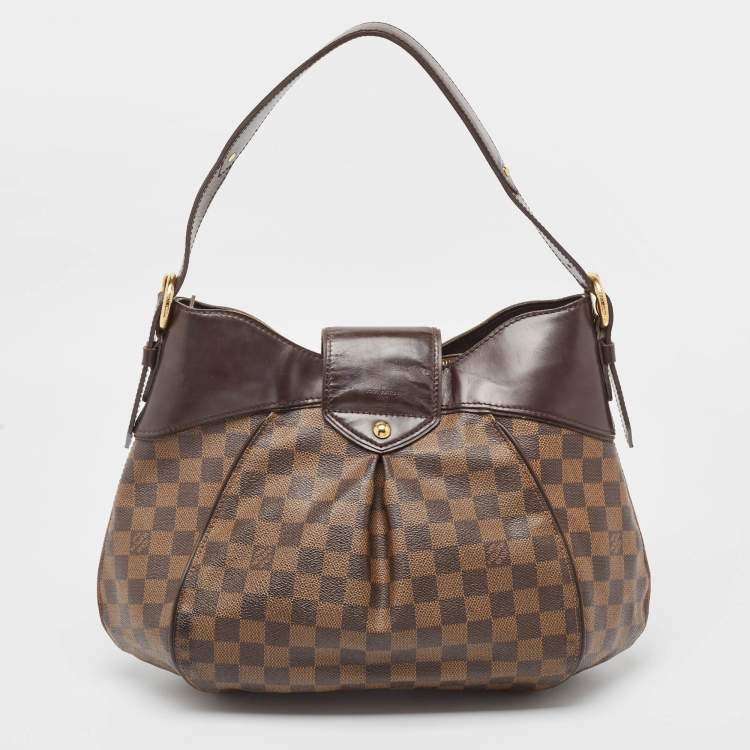 Pre Owned Louis Vuitton Damier Ebene Canvas Sistina MM Bag