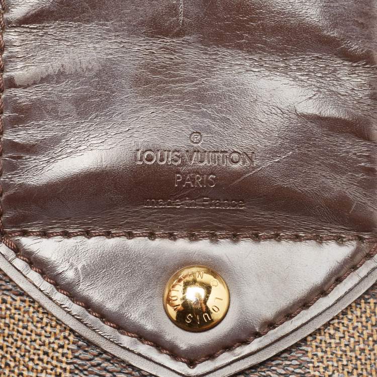 Pre Owned Louis Vuitton Damier Ebene Canvas Sistina MM Bag