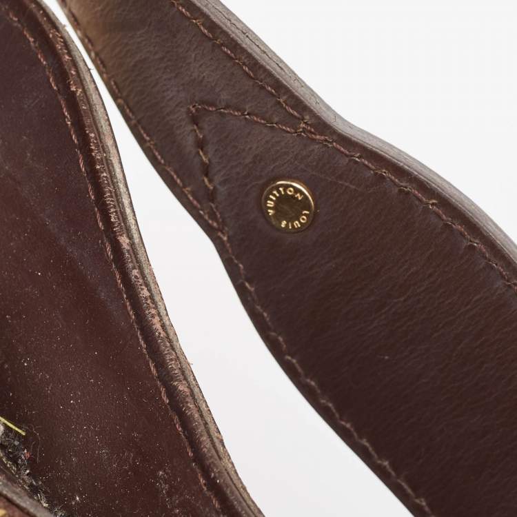 Pre Owned Louis Vuitton Damier Ebene Canvas Sistina MM Bag