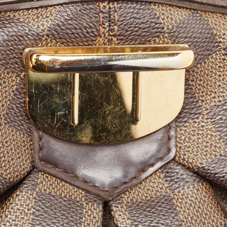 Pre Owned Louis Vuitton Damier Ebene Canvas Sistina MM Bag