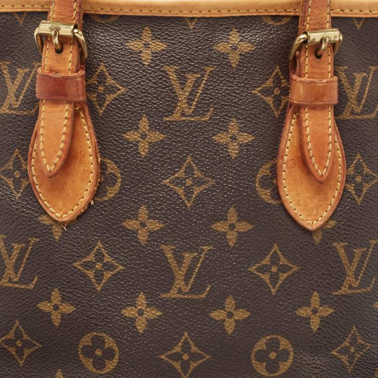 Pre Owned Louis Vuitton Monogram Canvas Petit Bucket Bag