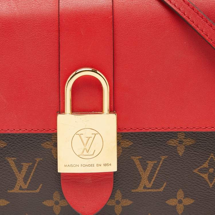 مملوكة مسبقًا Louis Vuitton Coquelicot Monogram Canvas Locky BB Bag