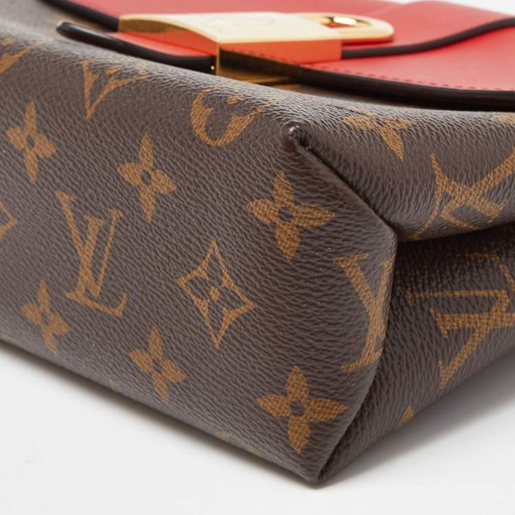 مملوكة مسبقًا Louis Vuitton Coquelicot Monogram Canvas Locky BB Bag