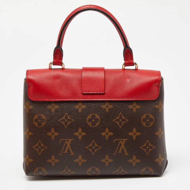 مملوكة مسبقًا Louis Vuitton Coquelicot Monogram Canvas Locky BB Bag