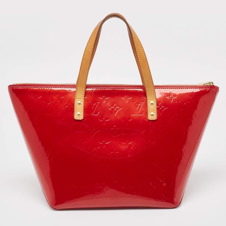مملوكة مسبقًا Louis Vuitton Pomme D’amour Monogram Vernis Bellevue PM Bag