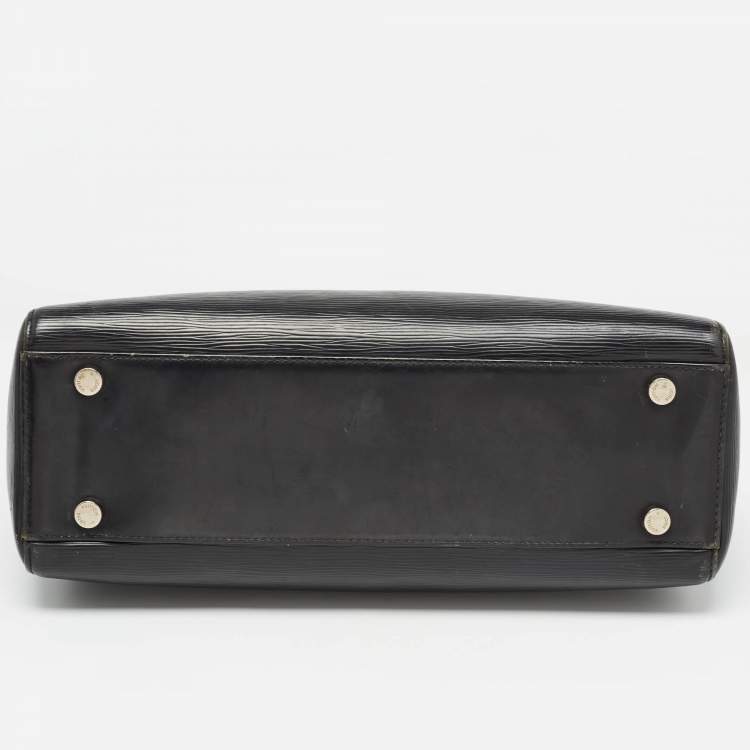 Pre Owned Louis Vuitton Black Epi Leather Brea GM Bag