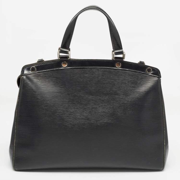 Pre Owned Louis Vuitton Black Epi Leather Brea GM Bag