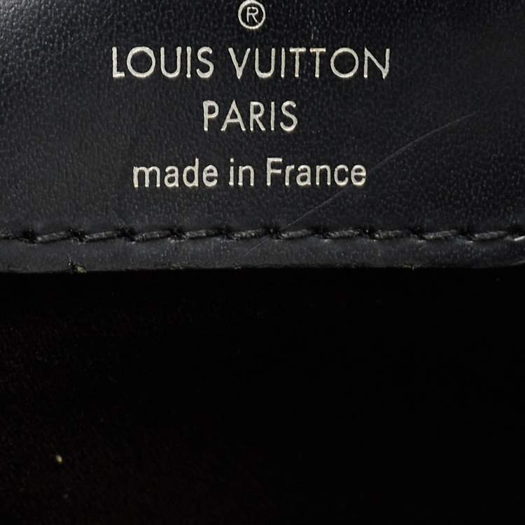 Pre Owned Louis Vuitton Black Epi Leather Brea GM Bag