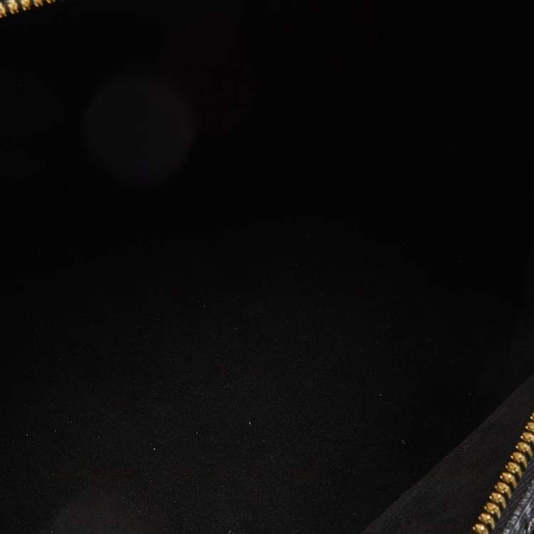 Pre Owned Louis Vuitton Damier Ebene and Sequins Paillettes Limited Edition Speedy 30 Bag