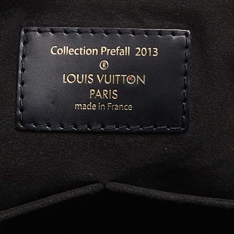 Pre Owned Louis Vuitton Damier Ebene and Sequins Paillettes Limited Edition Speedy 30 Bag