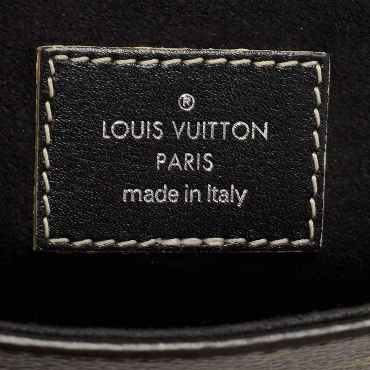 Pre Owned Louis Vuitton Black Monogram Canvas Chain It PM Bag