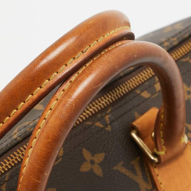 Pre Owned Louis Vuitton Monogram Canvas Speedy 35 Bag