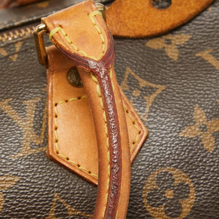 Pre Owned Louis Vuitton Monogram Canvas Speedy 35 Bag