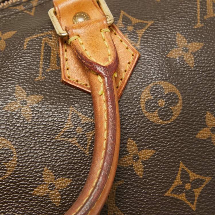 Pre Owned Louis Vuitton Monogram Canvas Speedy 35 Bag