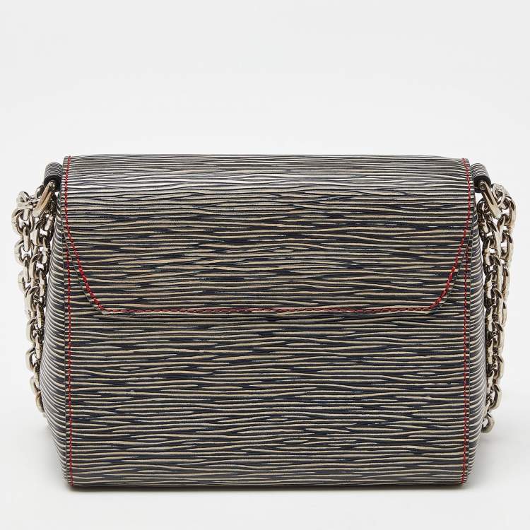 Pre Owned Louis Vuitton Black/Beige Epi Leather Twist PM Bag