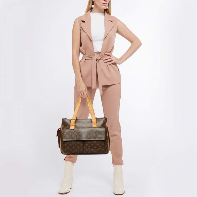 Pre Owned Louis Vuitton Monogram Canvas Multipli Cite Bag