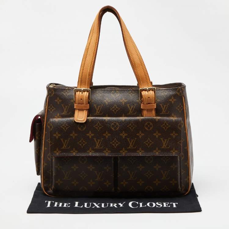 Pre Owned Louis Vuitton Monogram Canvas Multipli Cite Bag