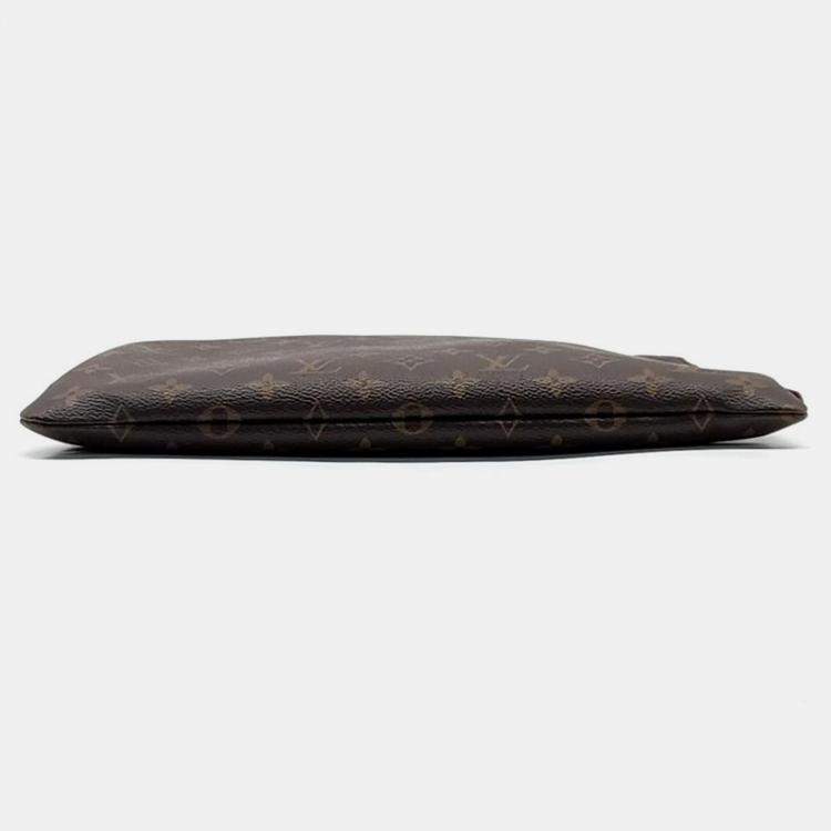 Pre Owned Louis Vuitton Brown Monogram Canvas Etui Voyage GM Pouch