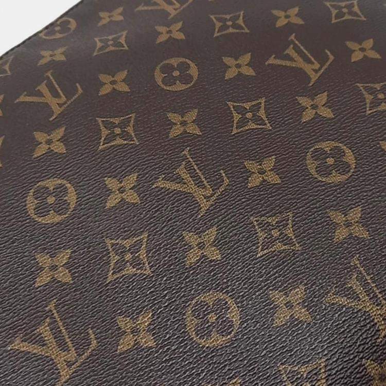 Pre Owned Louis Vuitton Brown Monogram Canvas Etui Voyage GM Pouch