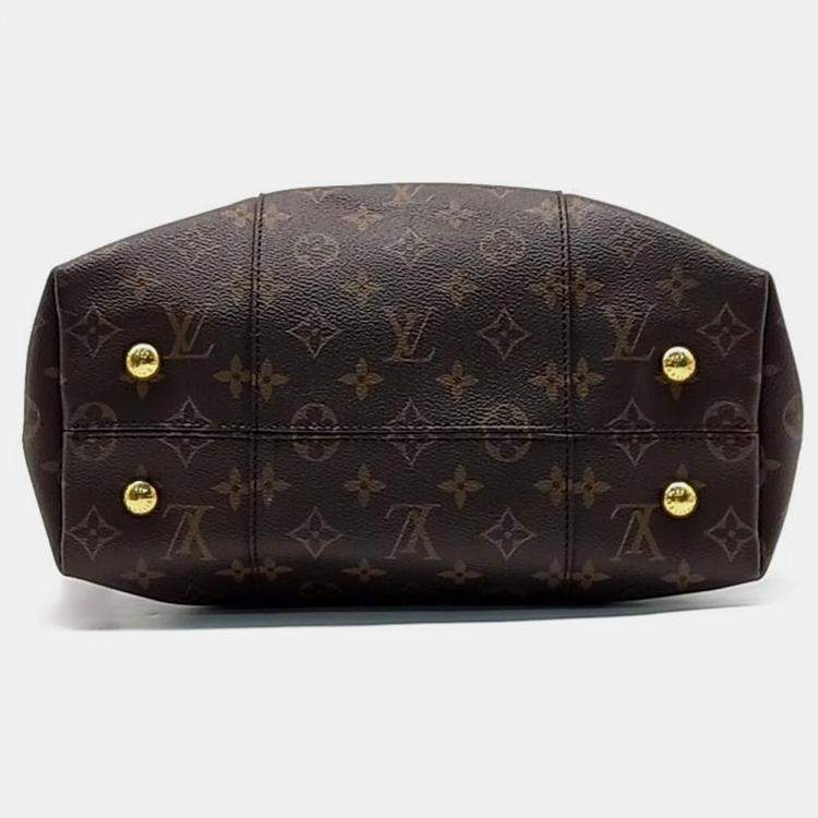 Pre Owned Louis Vuitton Brown Monogram Canvas Melie Tote Bag