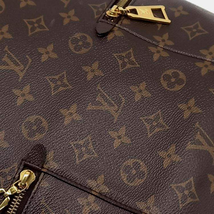 Pre Owned Louis Vuitton Brown Monogram Canvas Melie Tote Bag