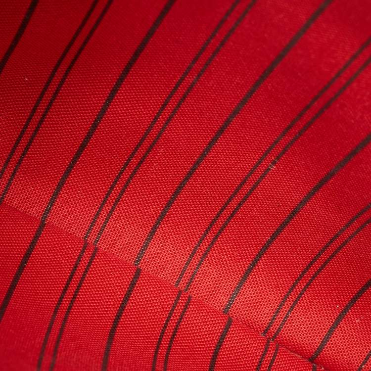 Pre Owned Louis Vuitton Navy Blue/Red Monogram Empreinte Leather Pochette Metis Bag