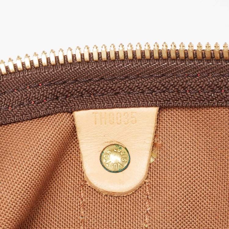 Pre Owned Louis Vuitton Monogram Canvas Cerises Keepall 45 Bag