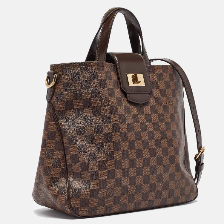 Pre Owned Louis Vuitton Damier Ebene Canvas Cabas Rosebery Bag
