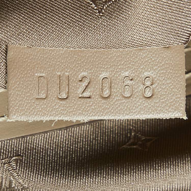 Pre Owned Louis Vuitton Beige Suhali Leather Le Majestueux Bag