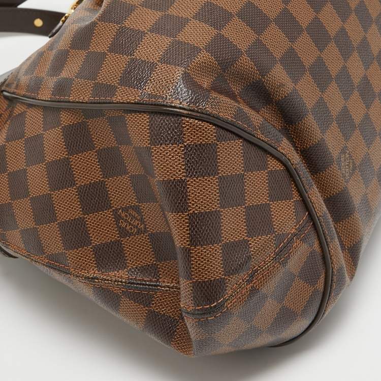 Pre Owned Louis Vuitton Damier Ebene Canvas Sistina MM Bag