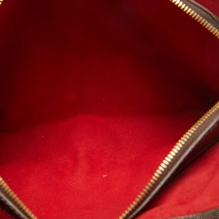 Pre Owned Louis Vuitton Damier Ebene Canvas Sistina MM Bag