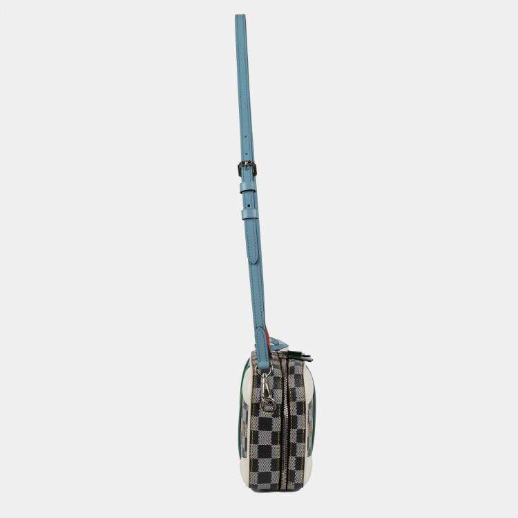Pre Owned Louis Vuitton Mini Luggage Damier BB Handbag - '10s Multicolor Canvas