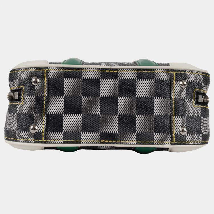 Pre Owned Louis Vuitton Mini Luggage Damier BB Handbag - '10s Multicolor Canvas