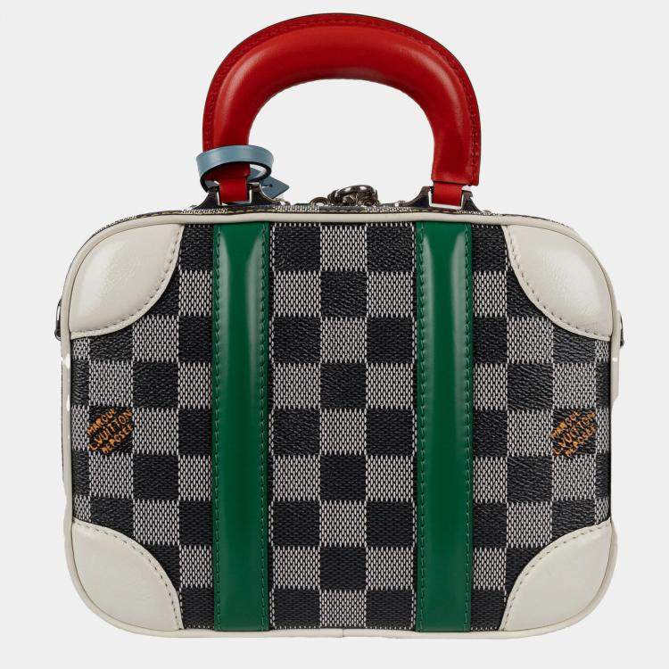 Pre Owned Louis Vuitton Mini Luggage Damier BB Handbag - '10s Multicolor Canvas