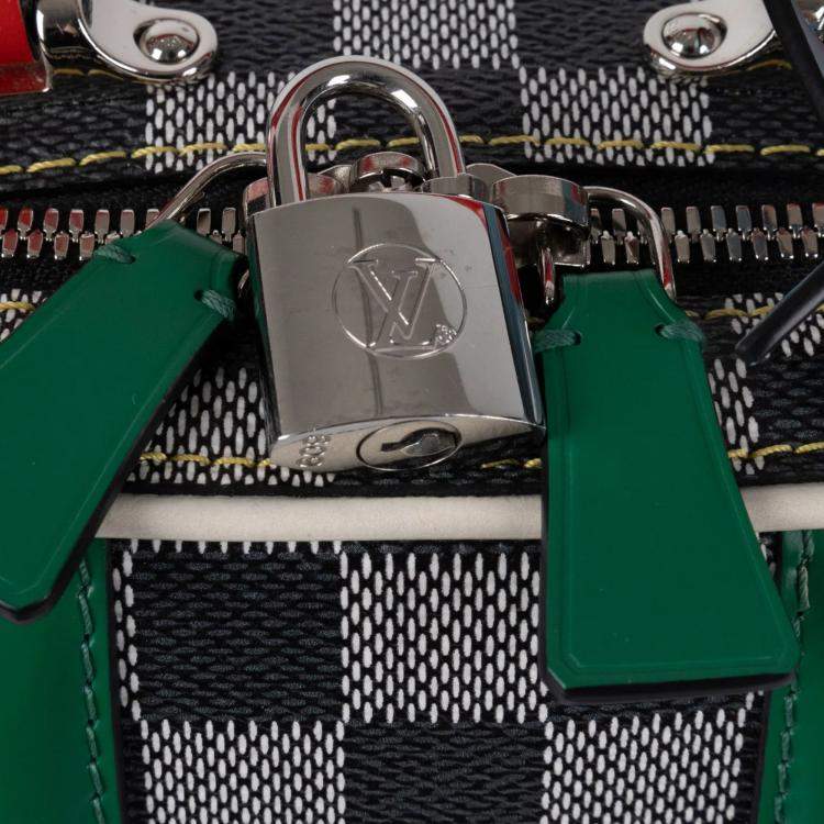 Pre Owned Louis Vuitton Mini Luggage Damier BB Handbag - '10s Multicolor Canvas