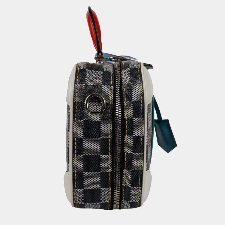 Pre Owned Louis Vuitton Mini Luggage Damier BB Handbag - '10s Multicolor Canvas