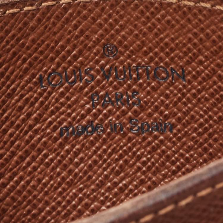 Pre Owned Louis Vuitton Monogram Canvas Card Holder 