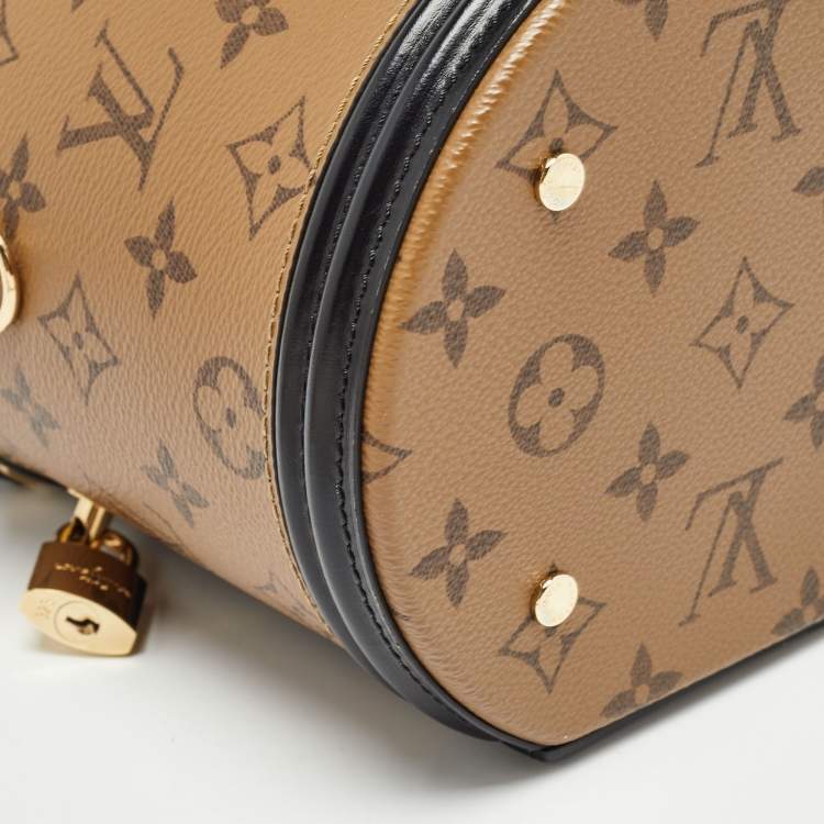 Pre Owned Louis Vuitton Monogram Reverse Canvas Cannes Bag