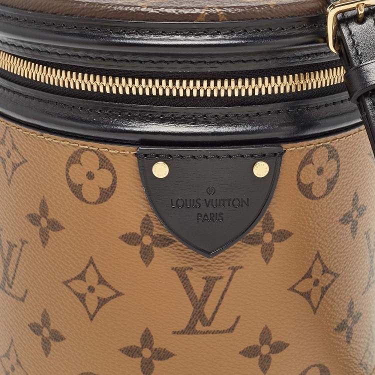 Pre Owned Louis Vuitton Monogram Reverse Canvas Cannes Bag