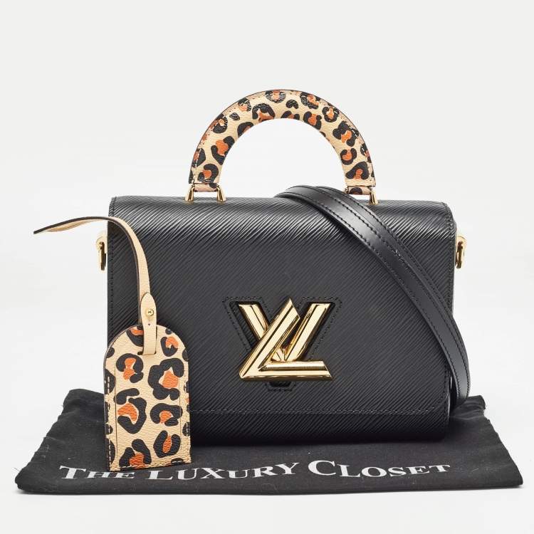 مملوكة مسبقًا Louis Vuitton Black Epi Leather Wild at Heart Twist MM Bag