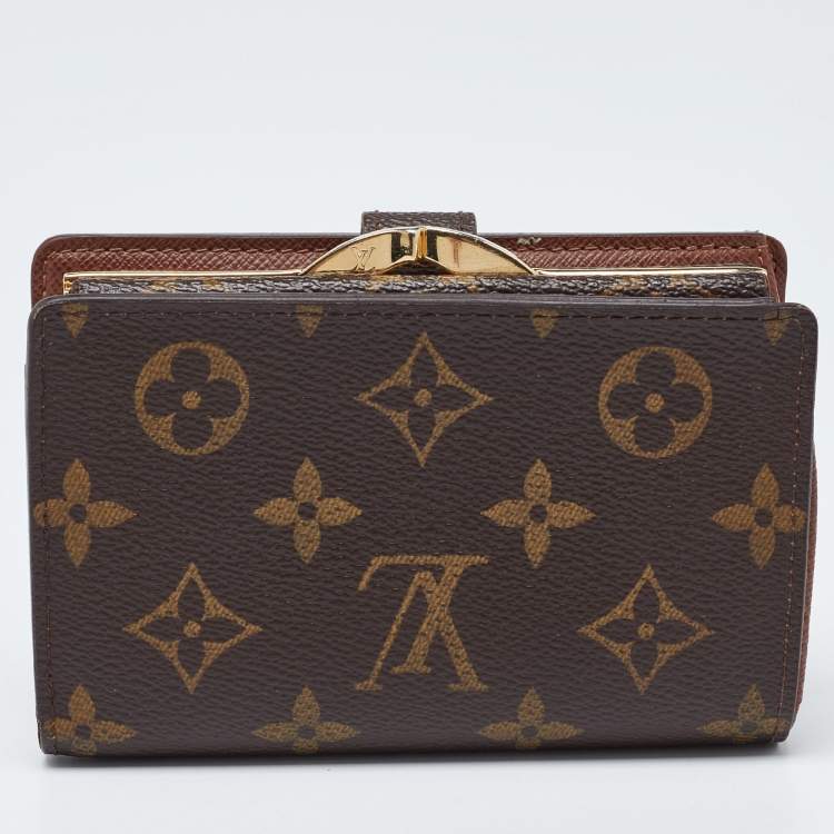 Pre Owned Louis Vuitton Monogram Canvas Portefeuille Viennois Wallet