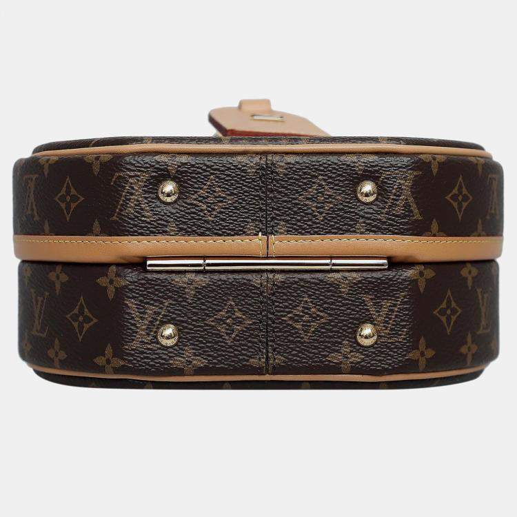 Pre Owned Louis vuitton Monogram Canvas Petite Boite Chapeau Bag