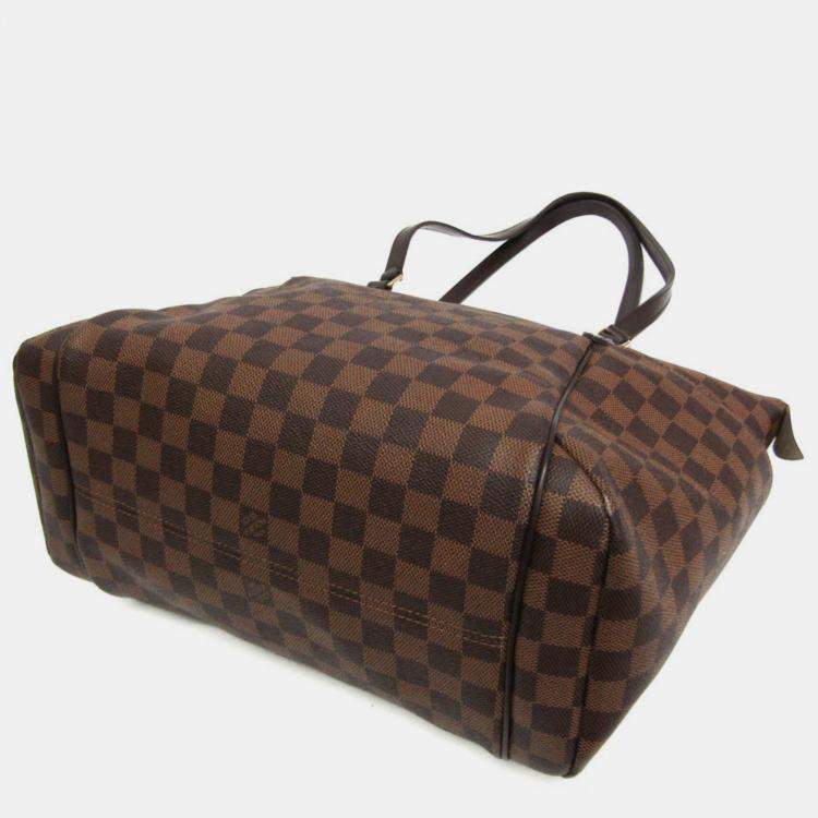 Pre Owned Louis Vuitton Brown Canvas Medium Totally Tote Bag