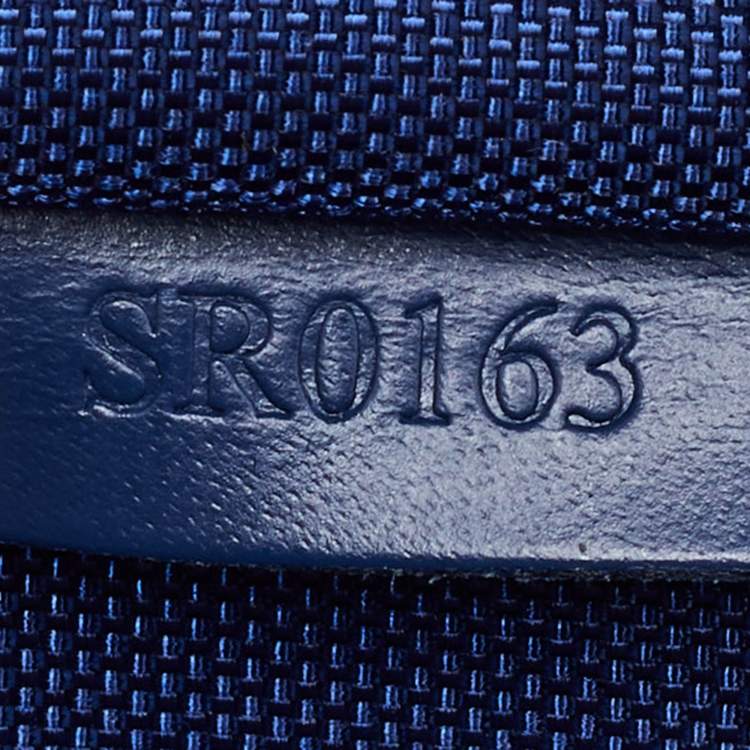 Pre Owned Louis Vuitton Blue Marine Epi Leather Pegase 55 Luggage