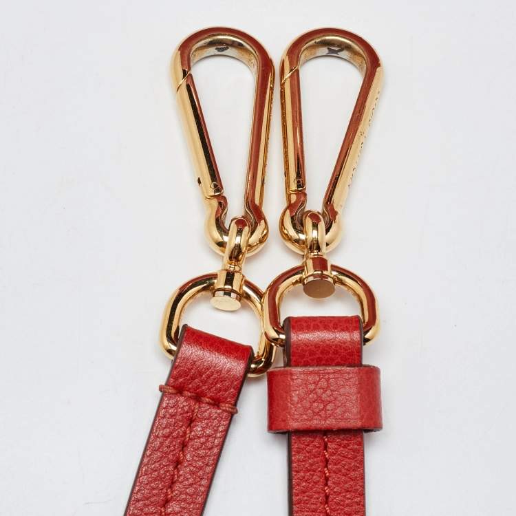 Pre Owned Louis Vuitton Cherry Monogram Empreinte Leather Lumineuse PM Bag