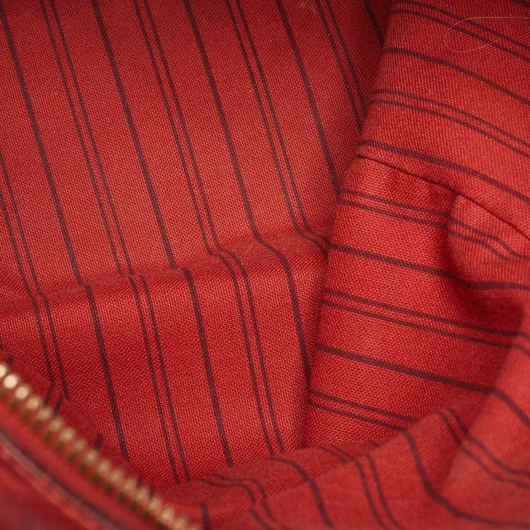 Pre Owned Louis Vuitton Cherry Monogram Empreinte Leather Lumineuse PM Bag