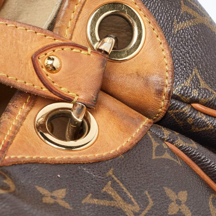 Pre Owned Louis Vuitton Monogram Canvas Galliera PM Bag