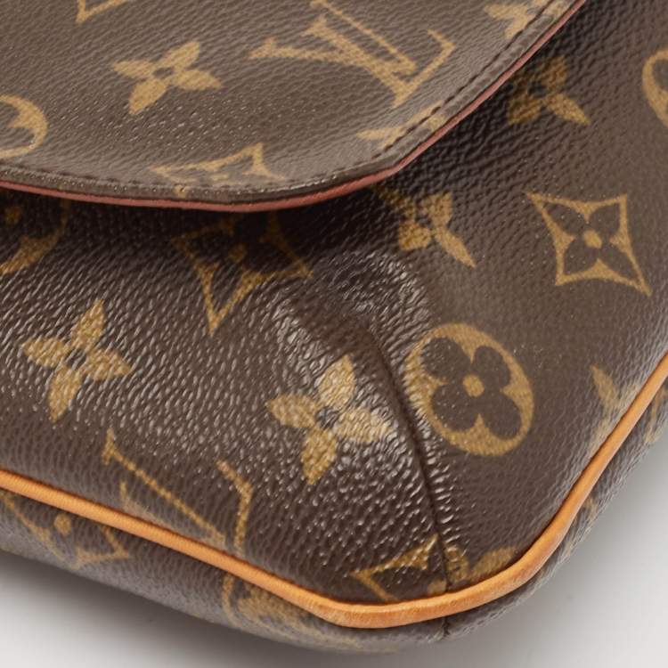 Pre Owned Louis Vuitton Monogram Canvas Musette Salsa PM Bag